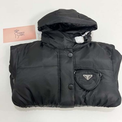 프라다 25FW 리나일론 다운 재킷 블랙(최신상)