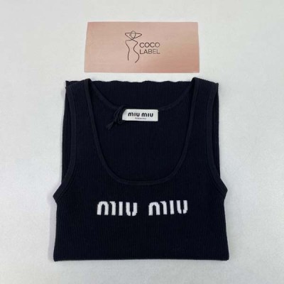 미우미우 니트 탱크 톱