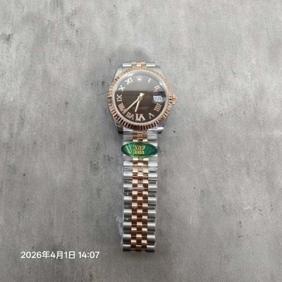롤렉스 데이저스트 31mm 초콜릿 로만 오이스터