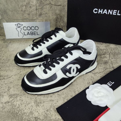 샤넬 25SS 스니커즈 CC로고 벨벳 카프스킨
