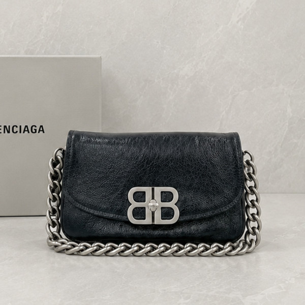 발렌시아가 BB 소프트 스몰 플랩 백